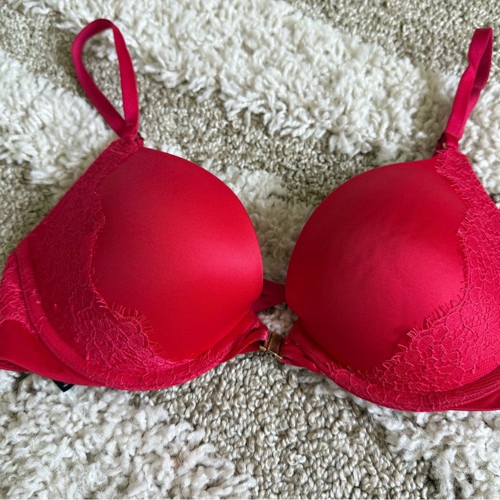 Victoria's Secret Red Push-up Bra Intimates